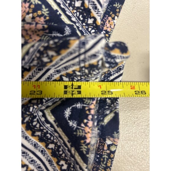 New With Tags Women's XL Absolutely Famous Print Peasant Top NWT - Picture 12 of 12